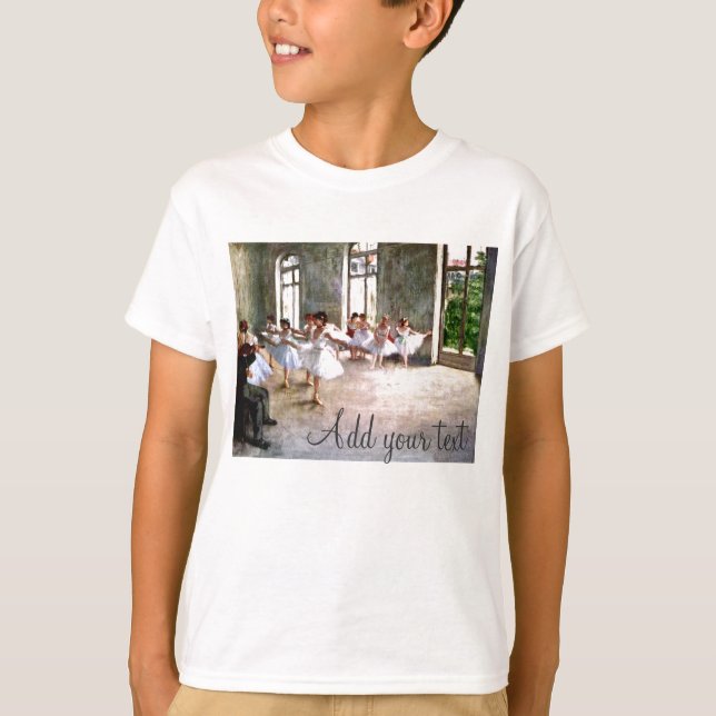 Camiseta Ensayo de ballet (Anverso)