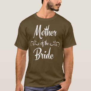Camiseta Ensayo de la madre del Boda de la novia