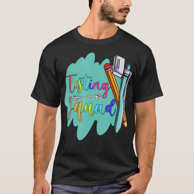 Camiseta Ensayo del profesor de escuela de escuadrón (Anverso)