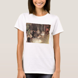 Camiseta Ensayo en el Escenario por Edgar Degas