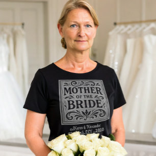 Camiseta Ensayo Romántico de Boda de la Madre de la Novia
