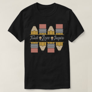 Camiseta Enseña, Ama, Inspira
