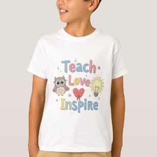 Camiseta Enseña Amor Inspira – Adorable