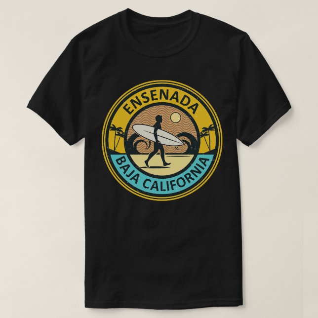 Camiseta Ensenada Baja California México 1 (Diseño del anverso)