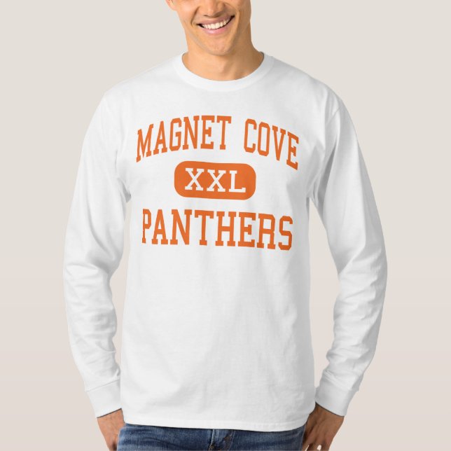Camiseta Ensenada del imán - panteras - alta - Malvern (Anverso)