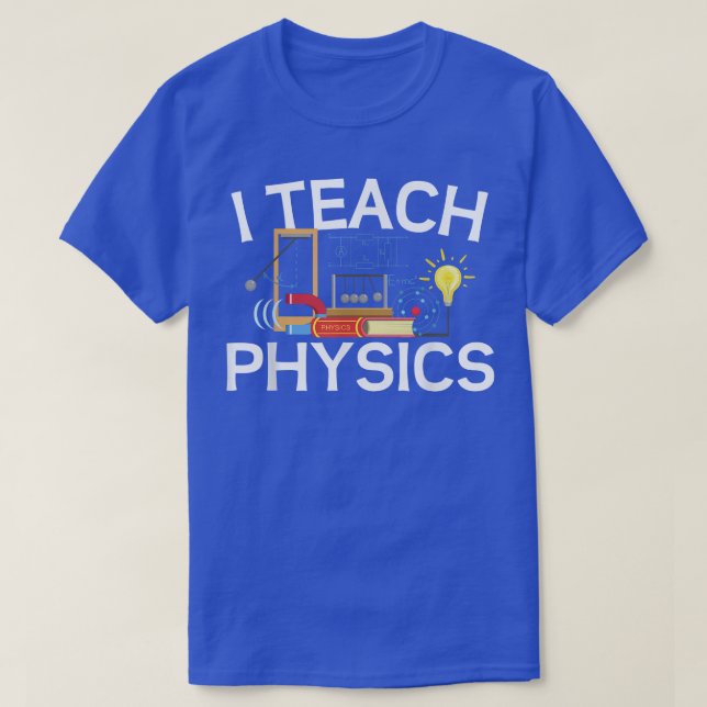 Camiseta Enseñan a educadores de física a los profesores de (Diseño del anverso)