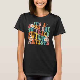 Camiseta Enseñando a futuros artistas pintando pintores
