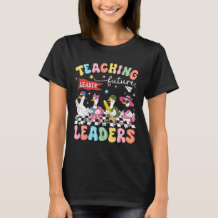 Camiseta Enseñando a futuros líderes Profesor Silly Goose B