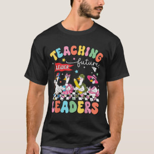 Camiseta Enseñando a futuros líderes Profesor Silly Goose B
