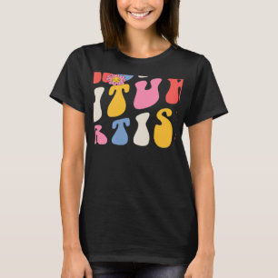 Camiseta Enseñando A Los Futuros Artistas Groovy Retro De V
