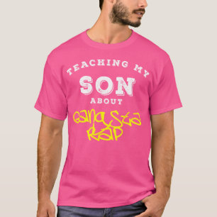 Camiseta Enseñando a mi hijo sobre el rap gandés