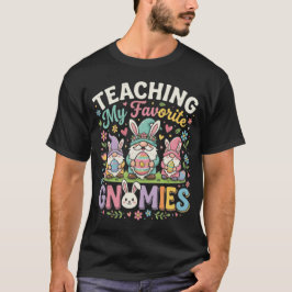 Camiseta Enseñando a mis gnomos favoritos, divertido maestr