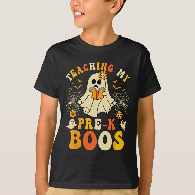 Camiseta Enseñando a mis profesores preescolares de la trip (Anverso)
