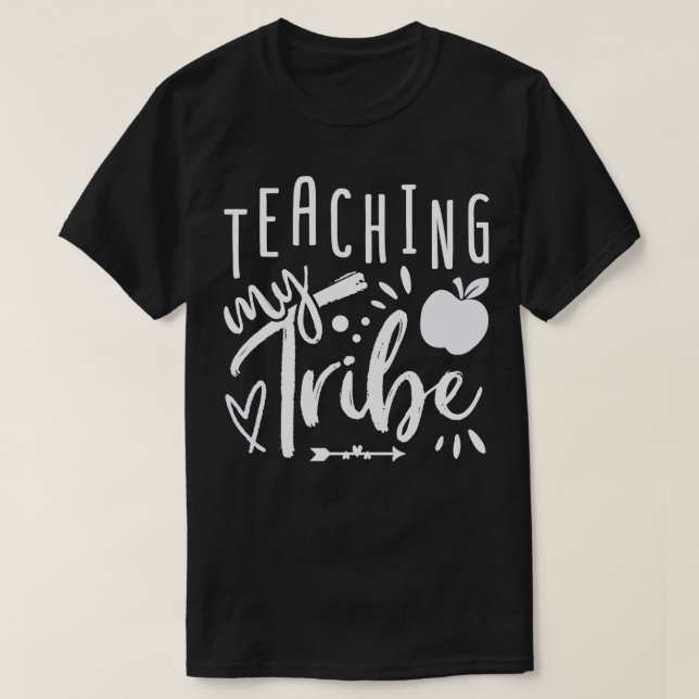 Camiseta Enseñando mi tribu 1 (Diseño del anverso)