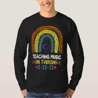 Camiseta Enseñando Música El Martes 2222022 22 de febrero