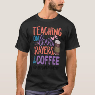 Camiseta Enseñando Sobre Amor Oraciones Café Jardín de In