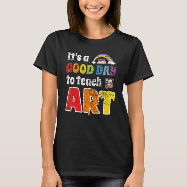 Camiseta Enseñanza artística para profesores (Anverso)