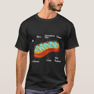 Camiseta Enseñanza científica biológica de células mitocond