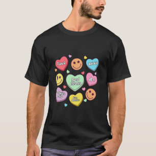 Camiseta Enseñanza Conversación Corazones Escuela de Candy