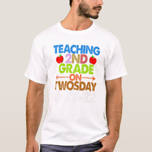 Camiseta Enseñanza De 2º Grado 2022 Fe