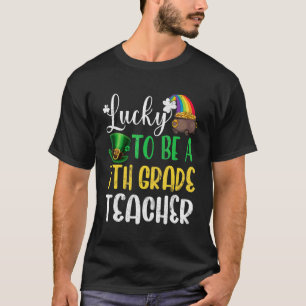 Camiseta Enseñanza de amor de séptimo grado Shamrock St Pat