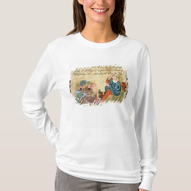 Camiseta Enseñanza de Aristóteles (Anverso)