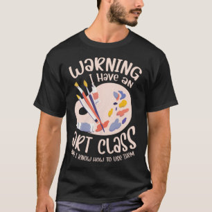 Camiseta Enseñanza de artistas de ropa para hombres