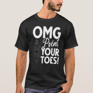 Camiseta Enseñanza de danza de coreografía de baile