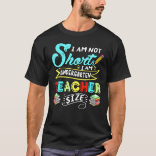 Camiseta Enseñanza de jardín de infancia tamaño Escuela de 