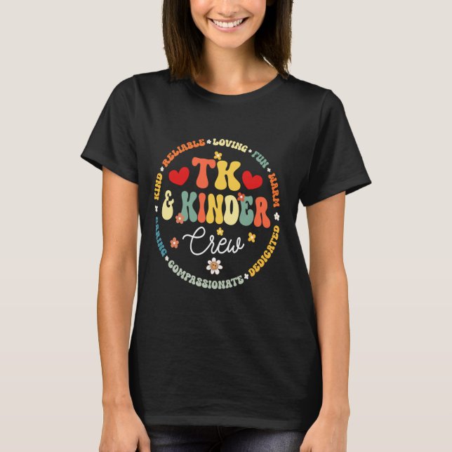 Camiseta Enseñanza de jardines de infancia transitorios par (Anverso)