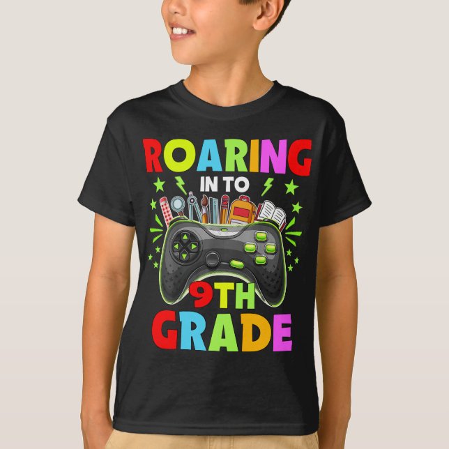 Camiseta Enseñanza de noveno grado (Anverso)