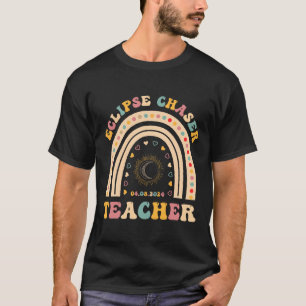 Camiseta Enseñanza de profesores de eclipse solar 2024 Abri