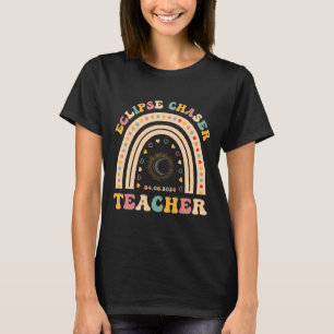 Camiseta Enseñanza de profesores de eclipse solar 2024 Abri