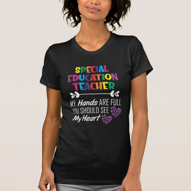 Camiseta Enseñanza de profesores de educación especial (Anverso)