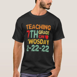 Camiseta Enseñanza De Séptimo Grado El 22/2022 Math T
