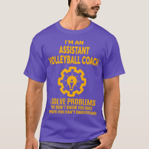 CAMISETA ENSEÑANZA DE VOLEIBOL ASISTENTE BIEN DISEÑO 2017