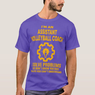 CAMISETA ENSEÑANZA DE VOLEIBOL ASISTENTE BIEN DISEÑO 2017
