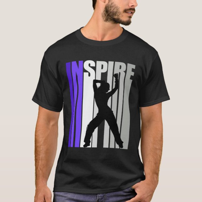 Camiseta Enseñanza del instructor de danza motivacional ins (Anverso)