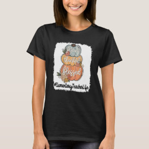 Camiseta Enseñanza Elemental Vida Agradecida Agradecido