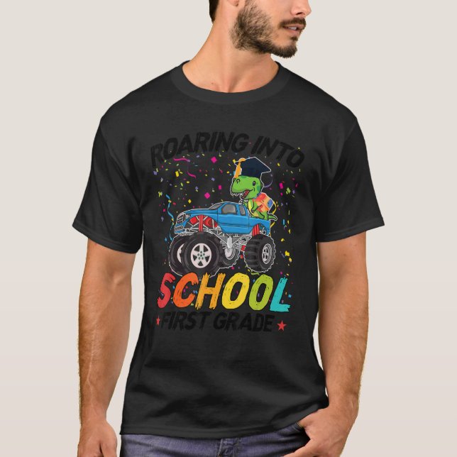 Camiseta Enseñanza en primer grado 1º grado de la escuela (Anverso)