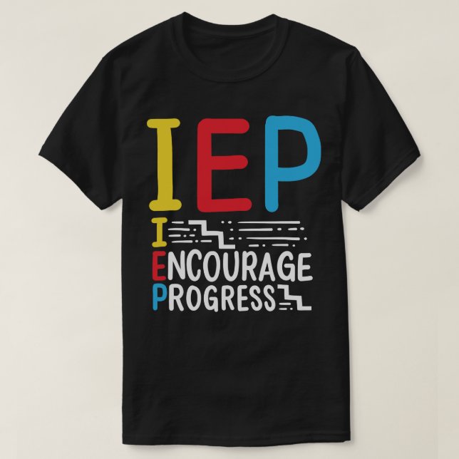 Camiseta Enseñanza especial del IEP (Diseño del anverso)