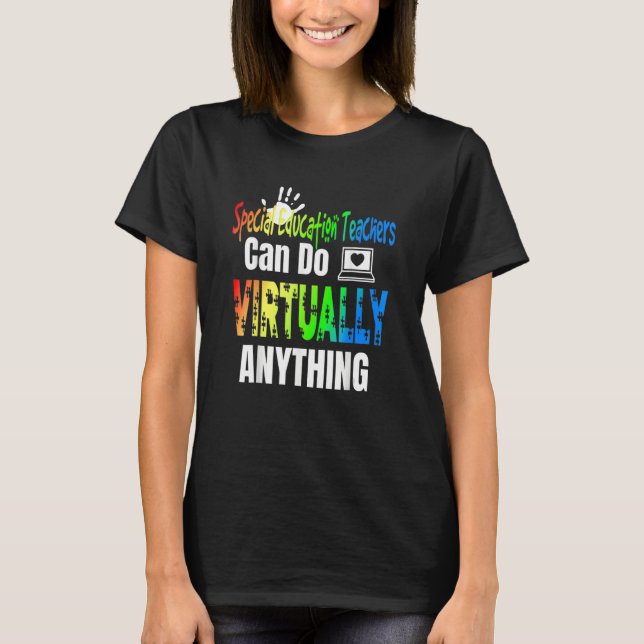 Camiseta Enseñanza especial - Máster de aprendizaje a dista (Anverso)