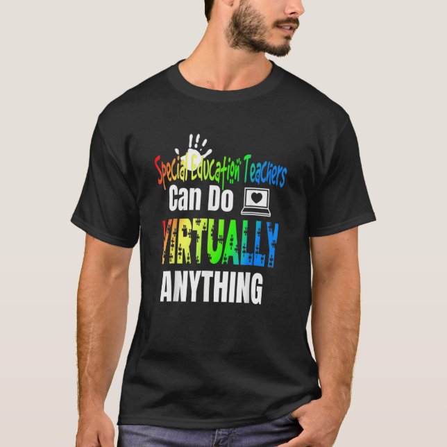 Camiseta Enseñanza especial - Máster de aprendizaje a dista (Anverso)