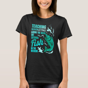 Camiseta Enseñanza Marketing y captura de peces