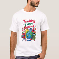 Enseñanza Retro Líderes Futuros Profesor Escuela 