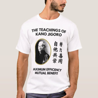 Camiseta Enseñanzas de judo japonés Jigoro Kano