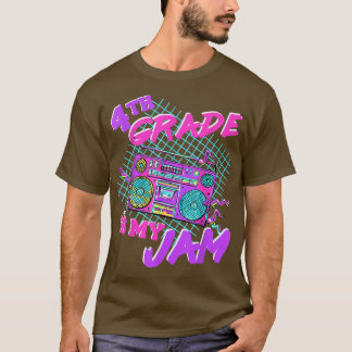 Camiseta Enseñar 4º Grado Es Mi Jam Cuarto Grado Profesor