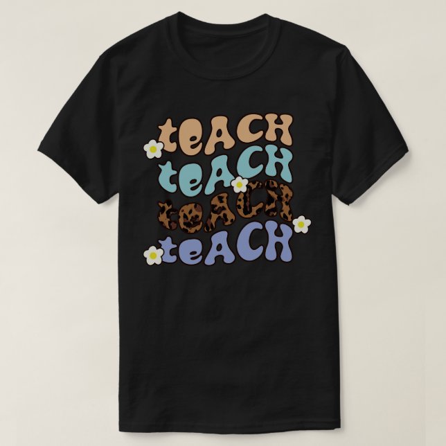 Camiseta enseñar 7 (Diseño del anverso)