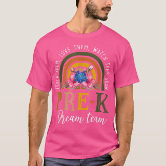 Camiseta Enseñar a los amantes verlos crecer Equipo de Drea