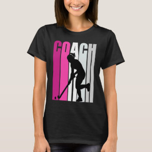 Camiseta Enseñar a profesora de hockey hockey hembra instru